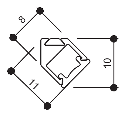LXT 0811C Magnetic 단면도
